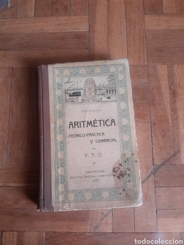 Libros antiguos: Aritm&eacute;tica  de 1915 - Foto 1