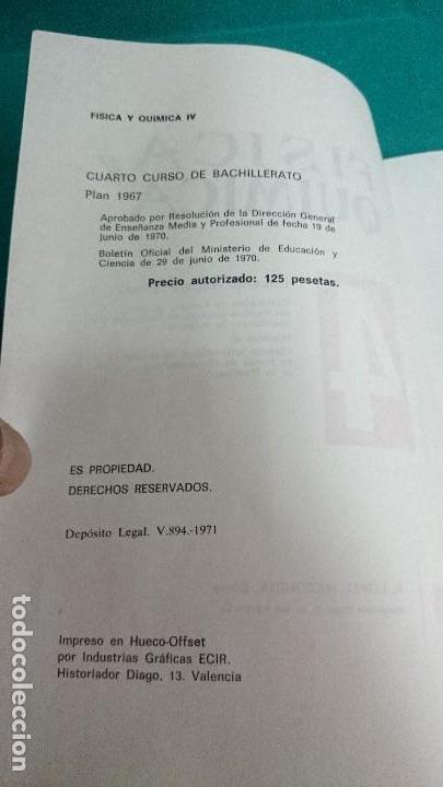 Libros antiguos: F&Iacute;SICA Y QU&Iacute;MICA, ECIR - Foto 4