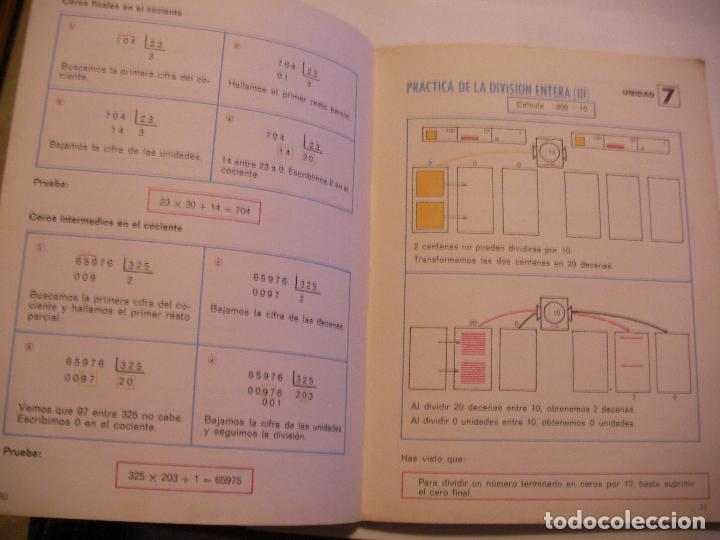 Libros antiguos: ANTIGUO LIBRO DE TEXTO MATEMATICAS BASICAS 4 - ANAYA - Foto 3