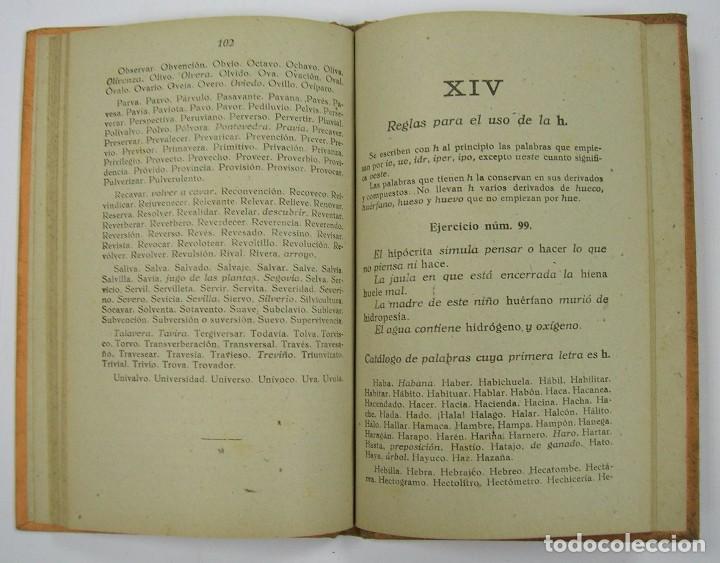 Libros antiguos: PARA APRENDER PRACTICAMENTE ORTOGRAFIA DE GERARDO RODRIGUEZ. EDIT HERNANDO 1938 2&ordf; ED - Foto 4