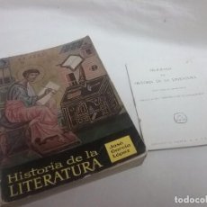 Libri antichi: ANTIGUO LIBRO DE TEXTO HISTORIA DE LA LITERATURA - SEXTO CURSO - GARCÍA LÓPEZ - TEIDE 