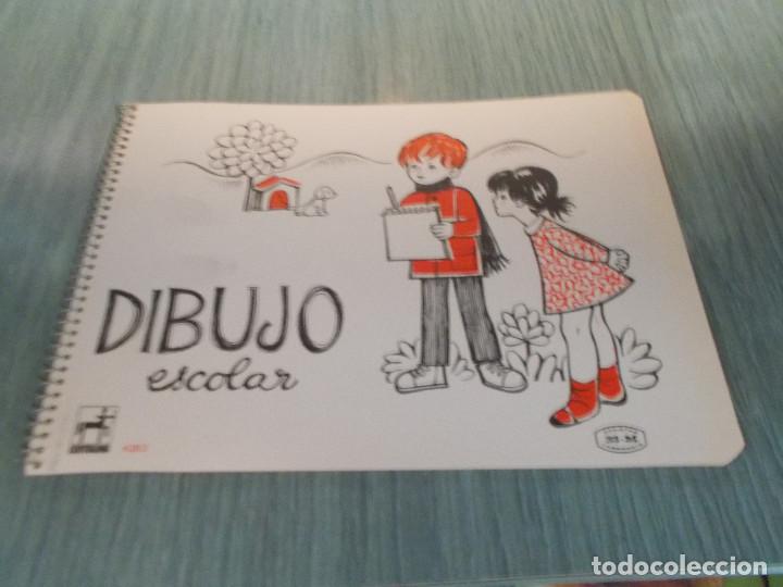 Libros antiguos: CUADERNO DE DIBUJO ESCOLAR. - Foto 1