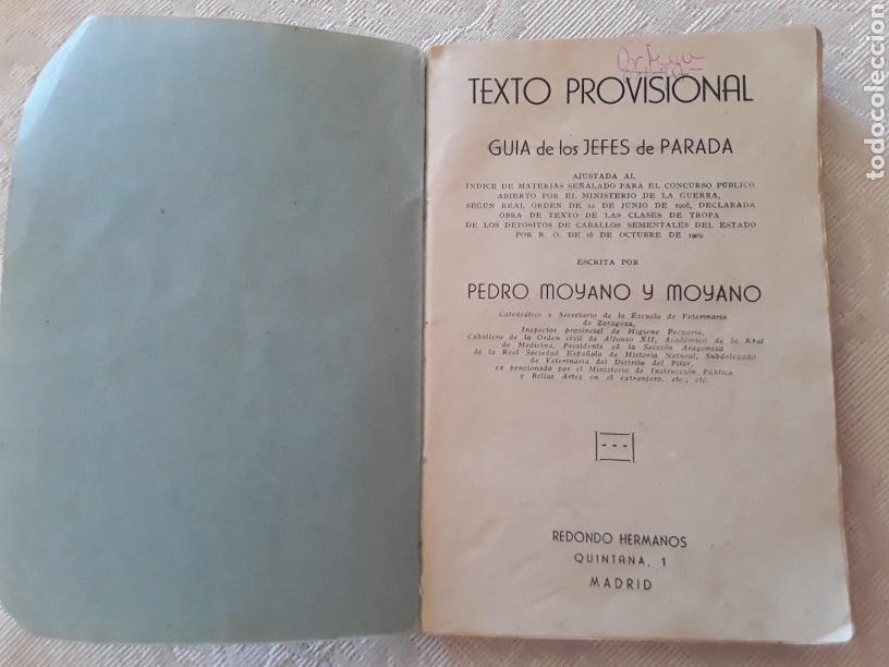 Libros antiguos: Guia de los Jefes de Parada - Foto 2