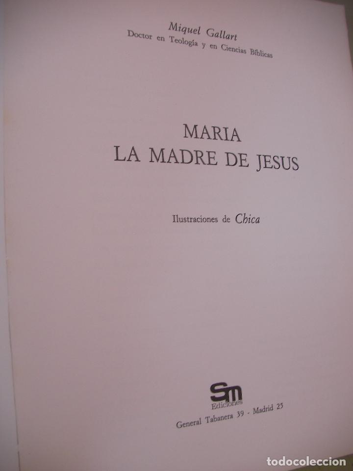 Libros antiguos: MARIA LA MADRE DE JESUS - Foto 2