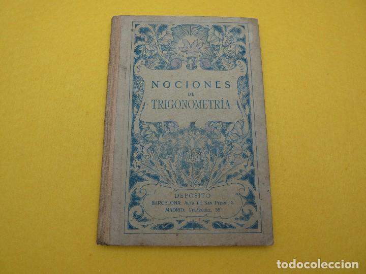 Libros antiguos: LIBRO Nociones de trigonometria - Ediciones Bru&ntilde;o - 1&ordf; Edicion &ccedil; - Foto 1