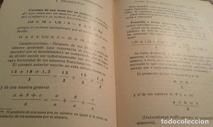 Libros antiguos: Aritm&eacute;tica-1 - Juan Ras - 1935 - Foto 7