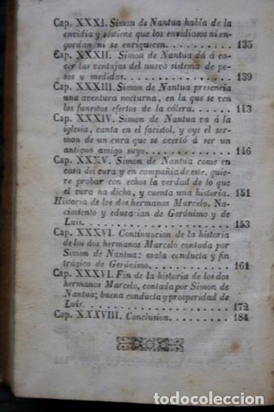 Libros antiguos: SIMON DE NANTUA O EL MERCADER FORASTERO - JUSSIEU - 1844 - IMPRENTA JOSE TORNER - Foto 8 - 99243611