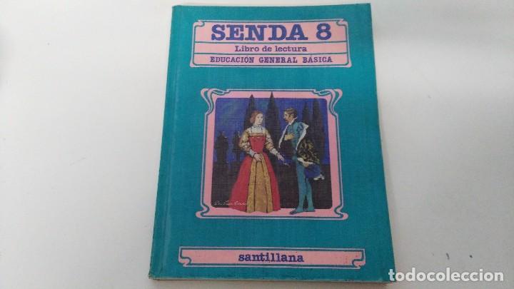 Livros antigos: antiguo libro de lectura  senda 8 santillana