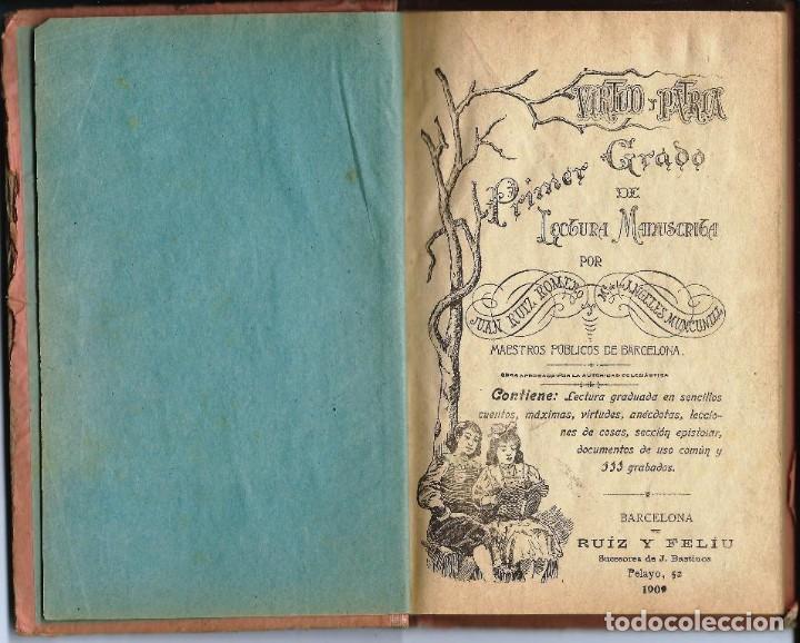 Libros antiguos: Virtud y Patria - Foto 2