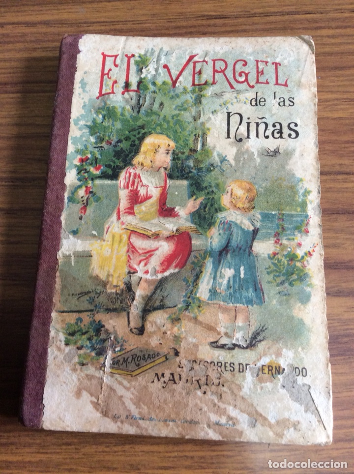 Old books: EL VERGEL DE LAS NI&Ntilde;AS.DON BALDONEROMEDIANS Y RUIZ.SUCESORES DE HERNANDO.A&Ntilde;O 1918.