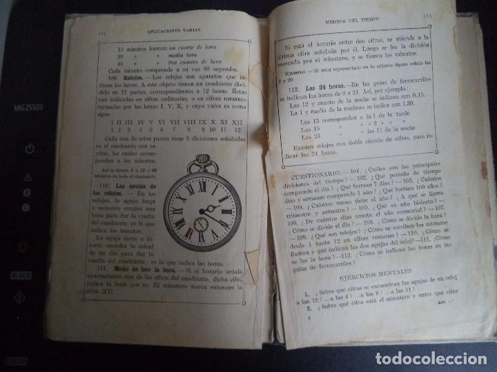 Libros antiguos: Libro escuela Aritm&eacute;tica . - Foto 5