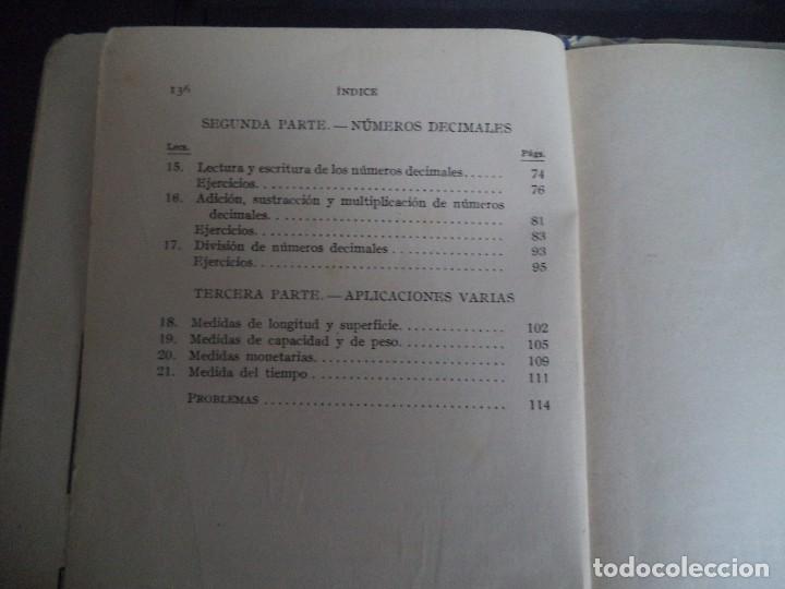 Libros antiguos: Libro escuela Aritm&eacute;tica . - Foto 8