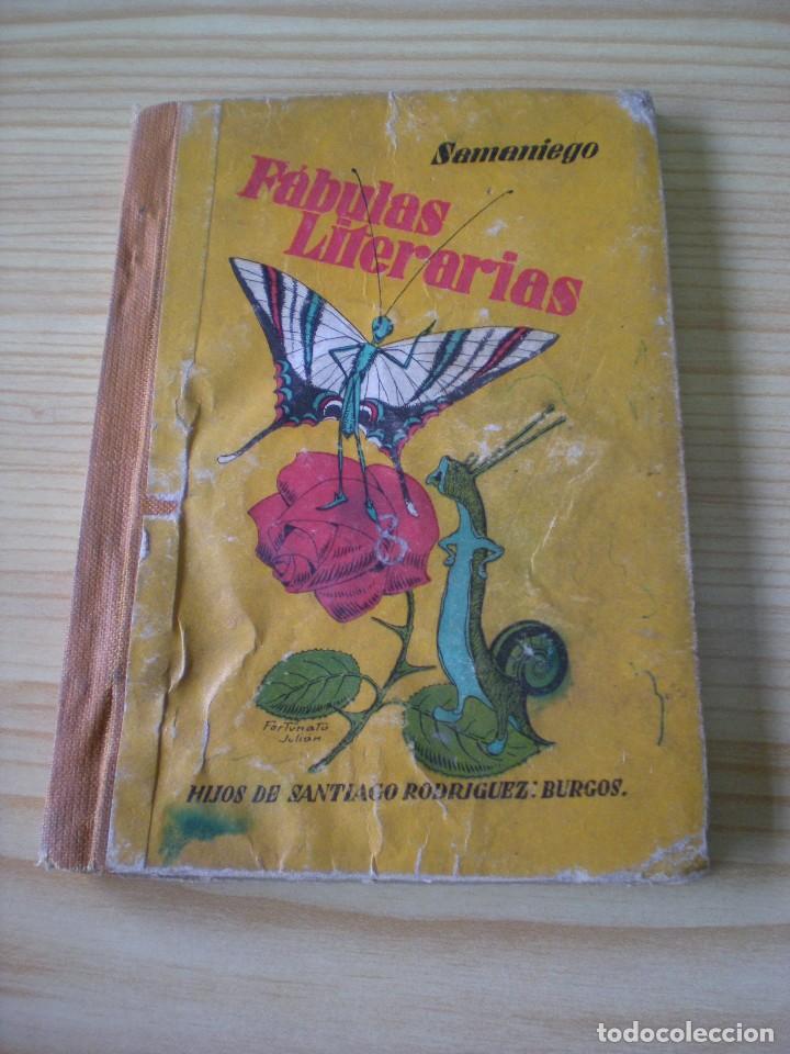 Old books: FABULAS EN VERSO CASTELLANO PARA LAS ESCUELAS DE INSTRUCCI&Oacute;N PRIMARIA POR F. SAMANIEGO. EDI
