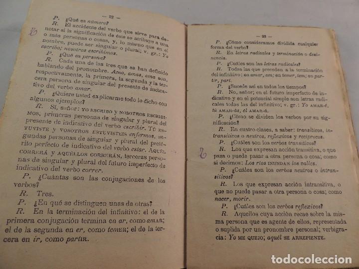 Libros antiguos: LIBRO GRAMATICA CASTELLANA A&Ntilde;O 1918 COMPLETO - Foto 4