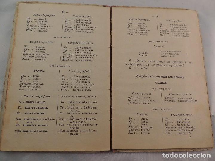 Libros antiguos: LIBRO GRAMATICA CASTELLANA A&Ntilde;O 1918 COMPLETO - Foto 5