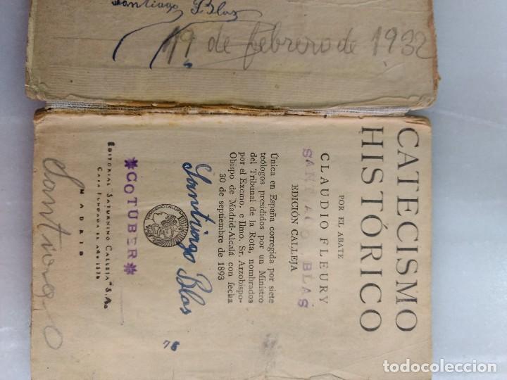 Libros antiguos: Catecismo Historico - Foto 2