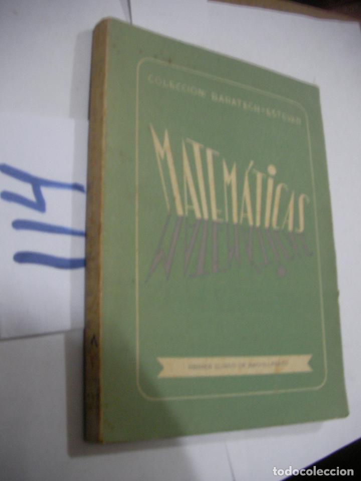 Libros antiguos: ANTIGUO LIBRO TEXTO - MATEMATICAS - Foto 1