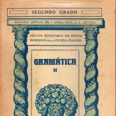 Libros antiguos: GRAMÁTICA SEGUNDO GRADO (SEIX BARRAL, 1935). Lote 115350351