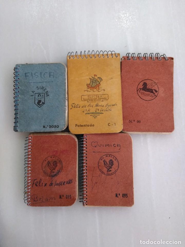 Old books: 5 minilibretas