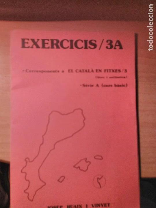 Libros antiguos: EL CATAL&Agrave; EN FITXES 3 L&egrave;xic i Estil&iacute;stica curs b&agrave;sic - Foto 1