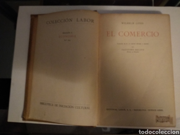 Libros antiguos: El comercio. Editorial Labor. 1929. - Foto 1