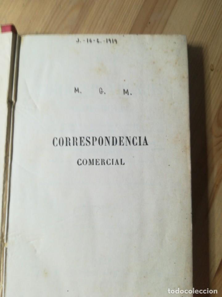 Libros antiguos: Correspondencia comercial h. Page - Foto 3