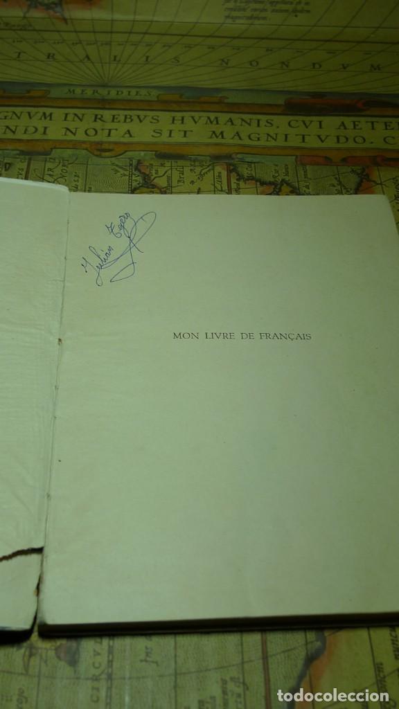 Libros antiguos: LE FRAN&Ccedil;AIS ELEMENTAIRE. SM 1957. - Foto 3