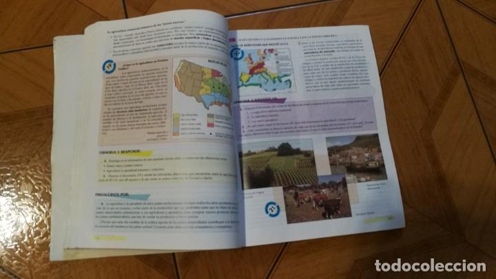 Libros antiguos: LIBRO DE TEXTO GEOGRAF&Iacute;A ESO ECIR - Foto 2