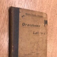 Libros antiguos: ORACIONES LATINAS. MARCELINO FERNÁNDEZ Y FERNÁNDEZ. OVIEDO. 1915.. Lote 148018242