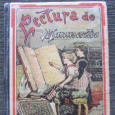 Libros antiguos: LECTURA DE MANUSCRITOS. SATUIRNINO CALLEJA. 1902