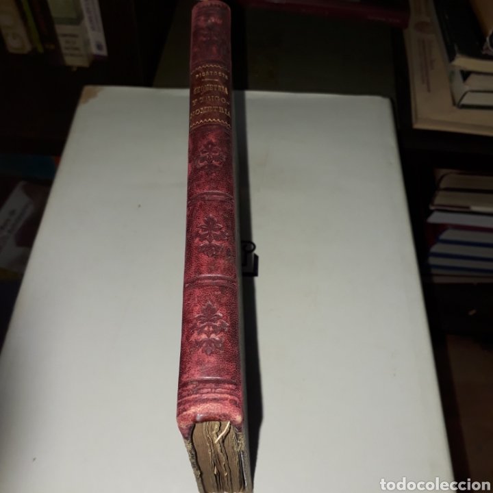 Libros antiguos: Felipe Picatoste, Elementos de matem&aacute;ticas,Geometr&iacute;a - Foto 2