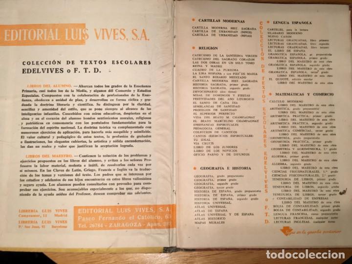Libros antiguos: LIBRO DE TEXTO ARITMETICA GRADO PREPARATORIO - Foto 2