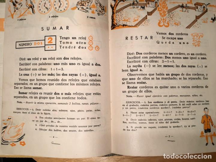 Libros antiguos: LIBRO DE TEXTO ARITMETICA GRADO PREPARATORIO - Foto 3