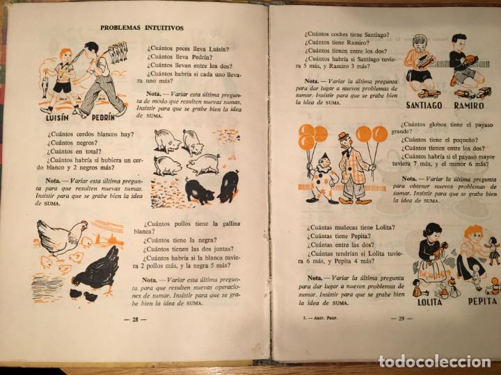 Libros antiguos: LIBRO DE TEXTO ARITMETICA GRADO PREPARATORIO - Foto 4