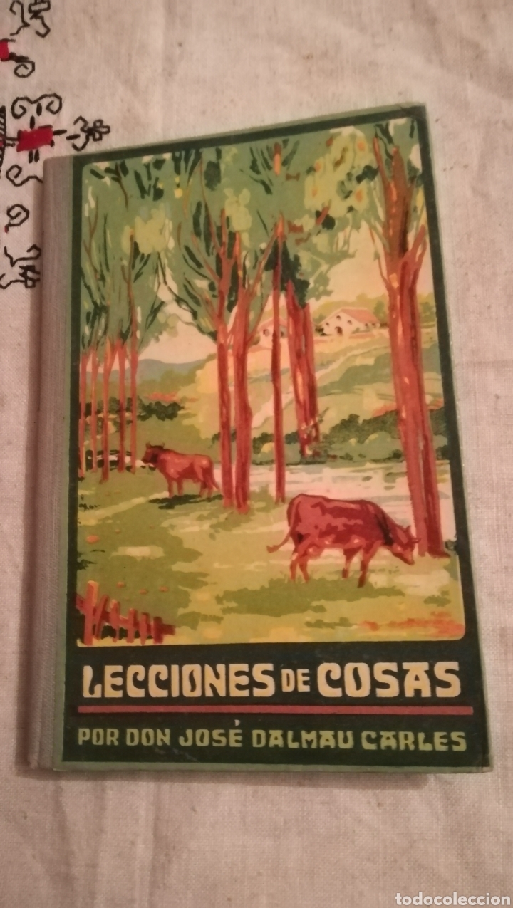 Libros antiguos: Lecci&oacute;nes de cosas, de 1930 - Foto 1