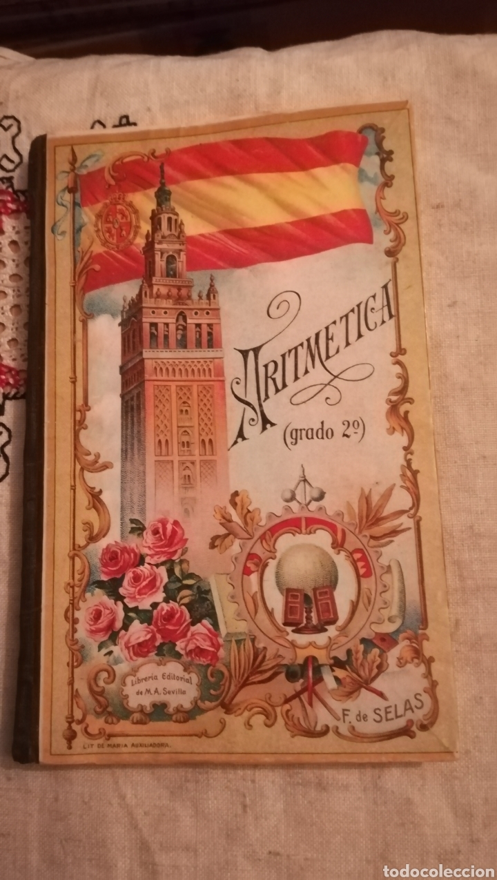 Libros antiguos: Aritm&eacute;tica, libro de 1923 - Foto 1