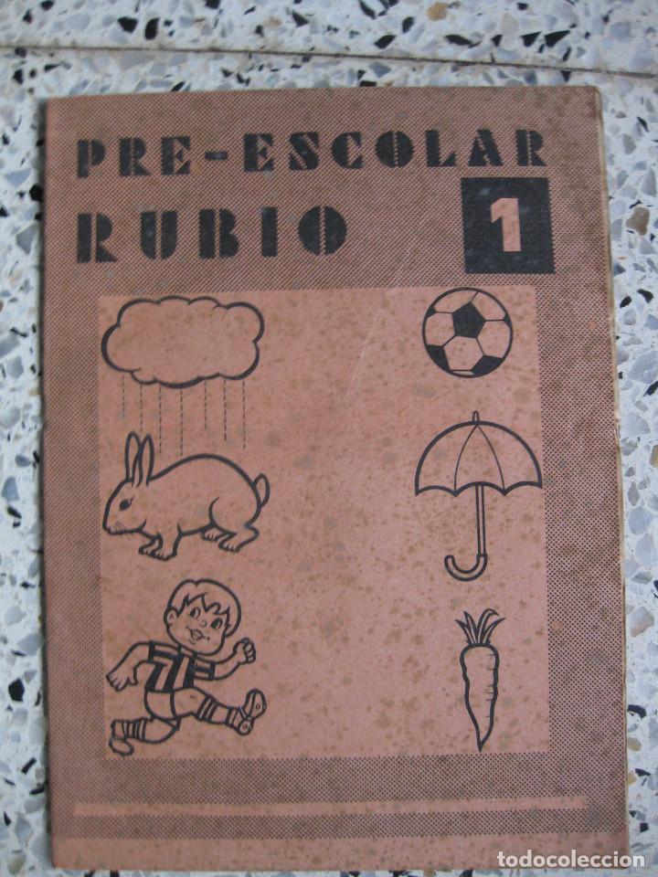 Libros antiguos: CUADERNO PRE ESCOLAR RUBIO N&Uacute;M. 1 - Foto 1