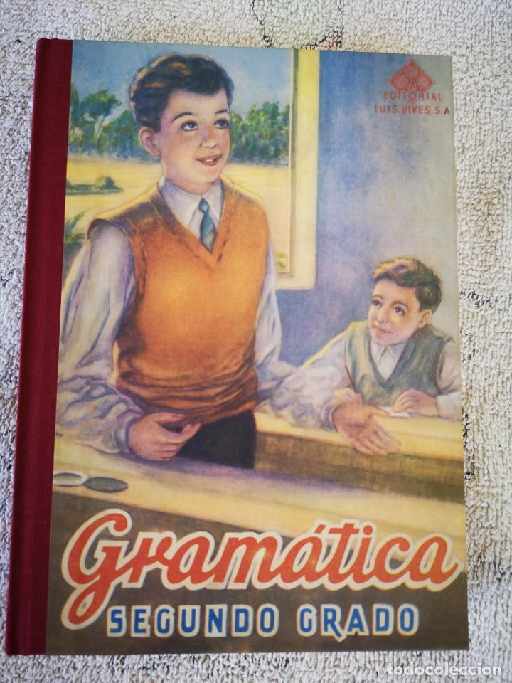 Libros antiguos: Gram&aacute;tica. Espa&ntilde;ola. Segundo grado - Foto 1
