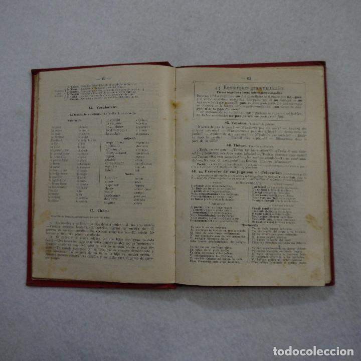 Libros antiguos: LENGUA FRANCESA. CURSO ELEMENTAL - A. PERRIER - 1935 - Foto 4