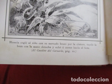 Libros antiguos: EL CAUTIVO DEL CORSARIO - Foto 14 - 167610200
