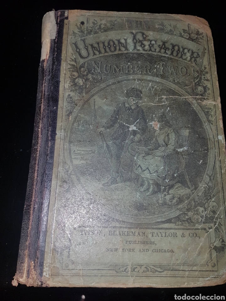 Libros antiguos: Sanders Union Reader - Foto 1