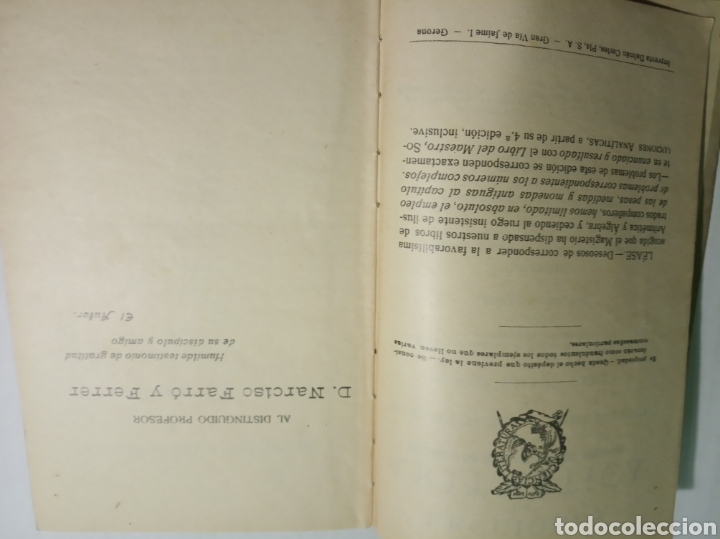 Libros antiguos: Lecciones de aritm&eacute;tica - Foto 3