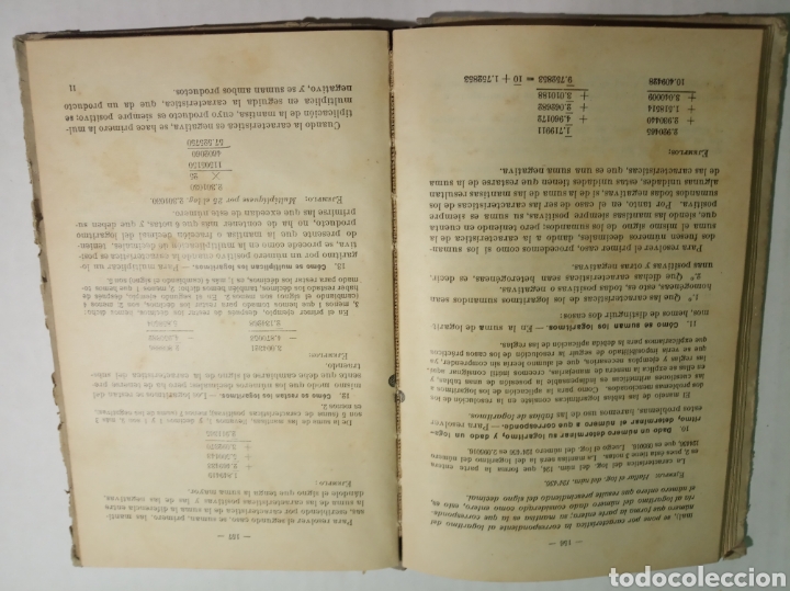 Libros antiguos: Lecciones de aritm&eacute;tica - Foto 8