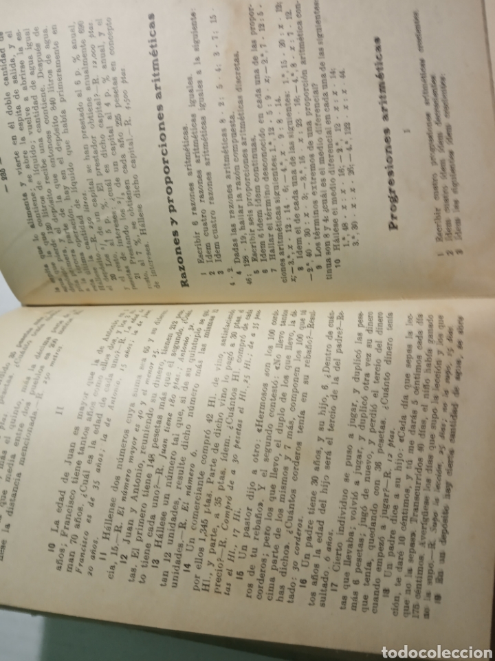 Libros antiguos: Lecciones de aritm&eacute;tica - Foto 9