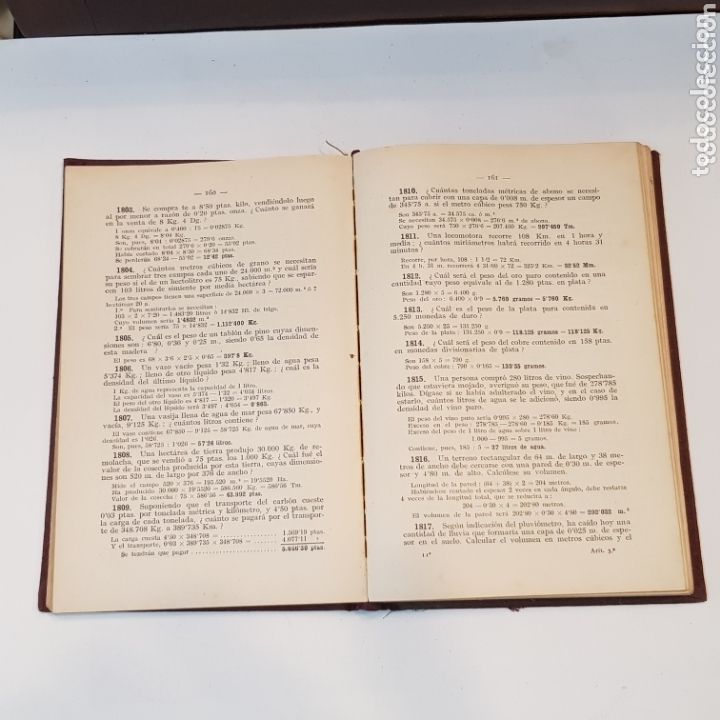 Libros antiguos: ARITMETICA TERCER GRADO 1925 LIBRO DEL MAESTRO - Foto 4