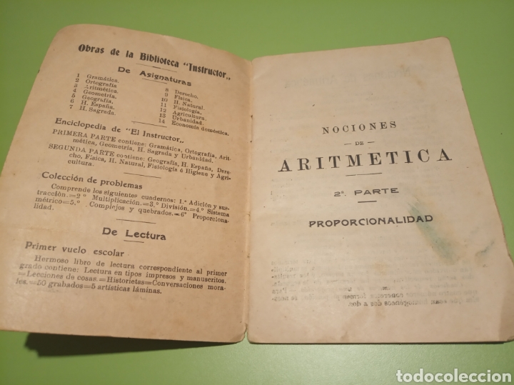 Libros antiguos: Aritm&eacute;tica - Foto 2