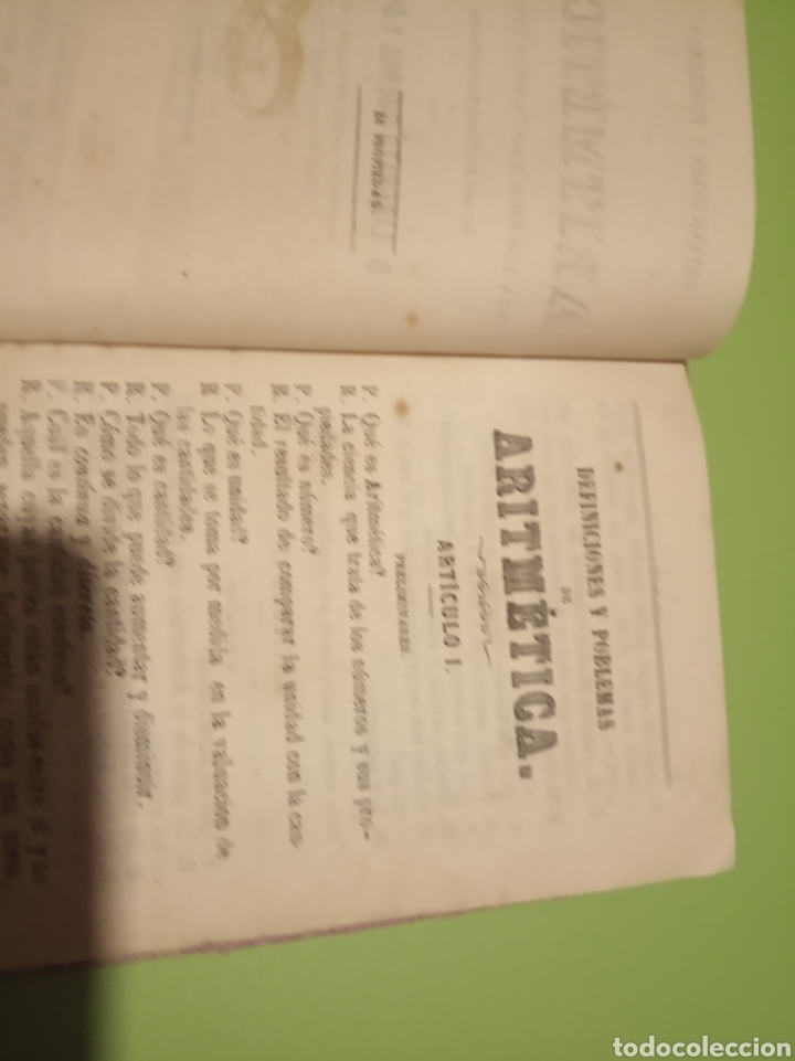 Libros antiguos: Aritm&eacute;tica - Foto 4