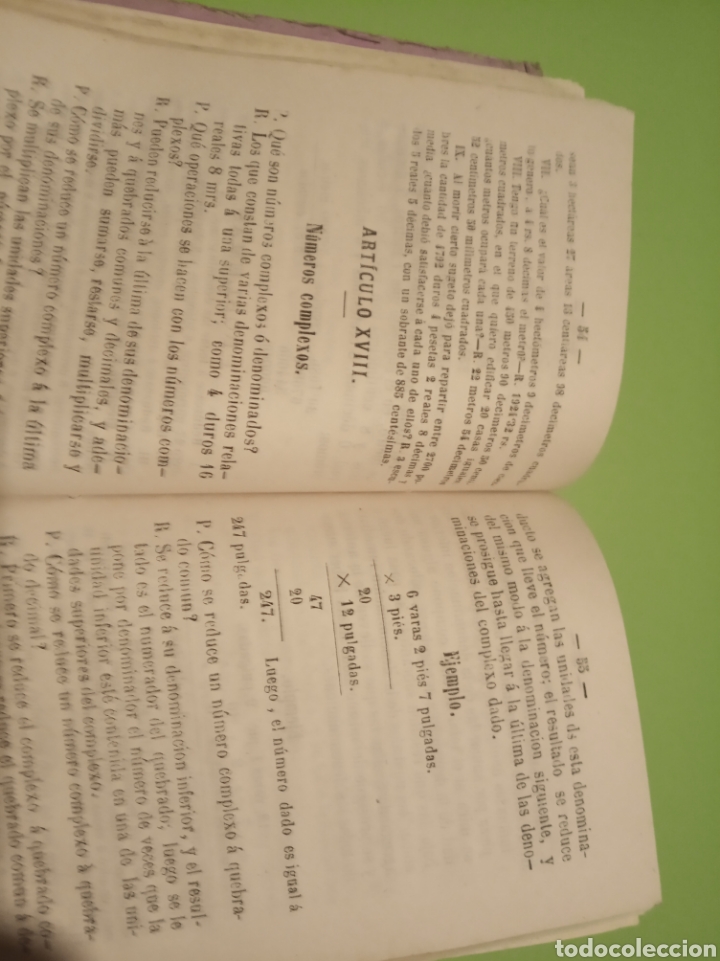 Libros antiguos: Aritm&eacute;tica - Foto 5