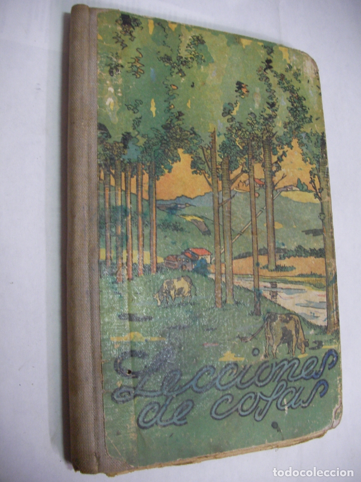 Libros antiguos: ANTIGUO LIBRO DE TEXTO - LECCIONES DE COSAS - Foto 1