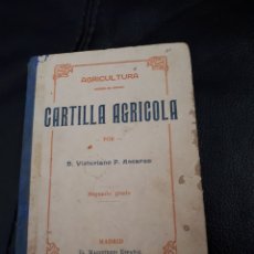Libros antiguos: AGRICULTURA CARTILLA AGRICOLA 94 PAGINAS. Lote 178665006